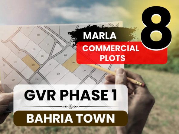 8 Marla Commercial Plots GVR Phase 1 Bahria Town Lahore